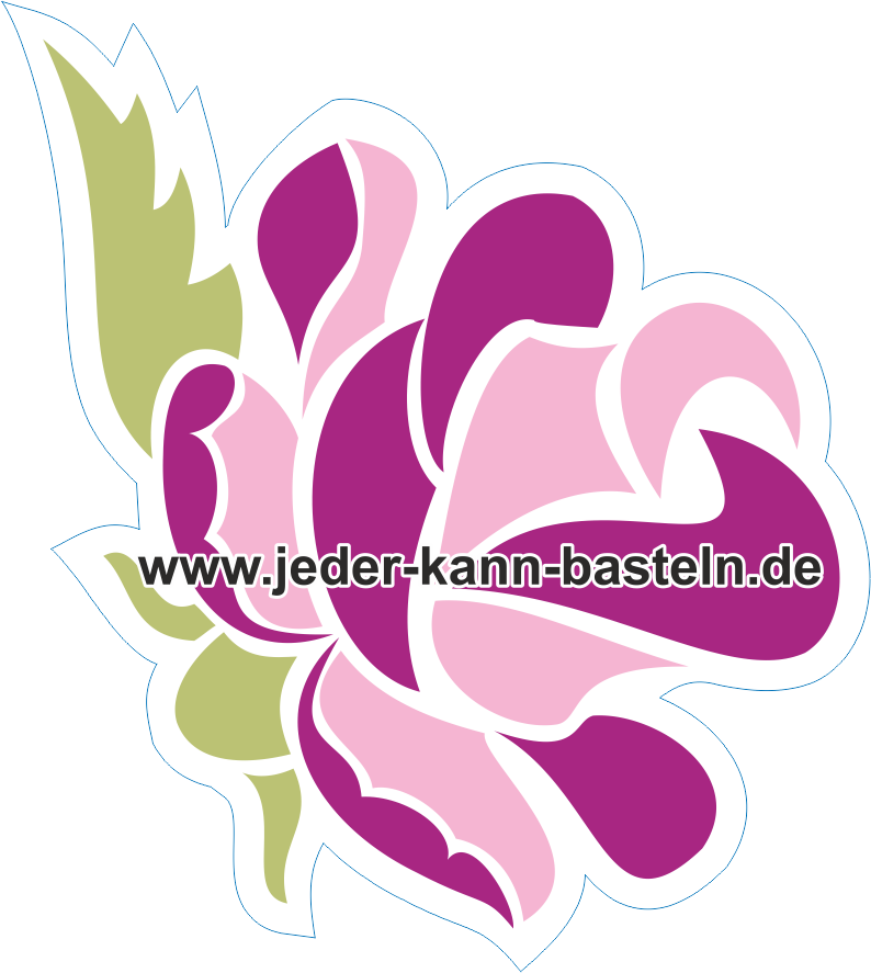 Etiketten Selbstklebend Sticker Rosen Jeder Kann Basteln