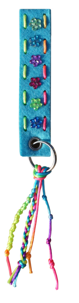 Schlüsselanhänger hellblau